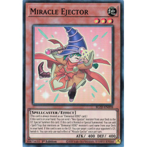 Yu-Gi-Oh TCG BLZD-EN098 SR Miracle Ejector Blazing Dominion