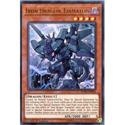 Iron Dragon Tiamaton FLOD-EN032 Ultra Rare NM Yugioh