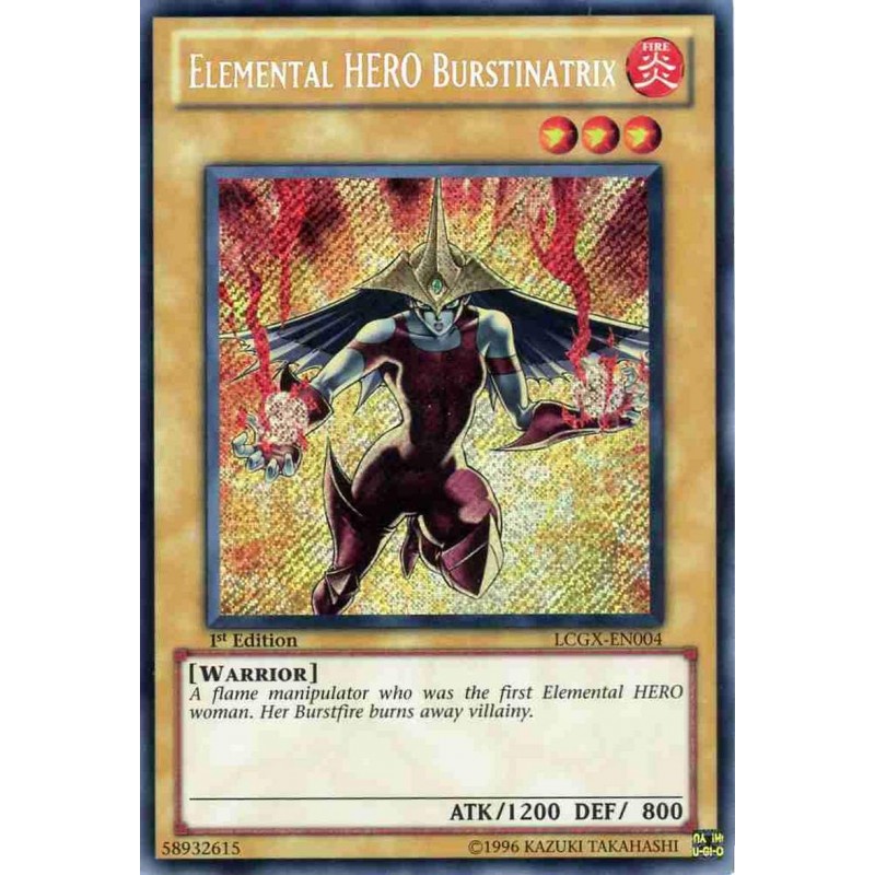 Purchase Lcgx En004 Elemental Hero Burstinatrix Legendary Collection 2 The Duel Academy Years 5090