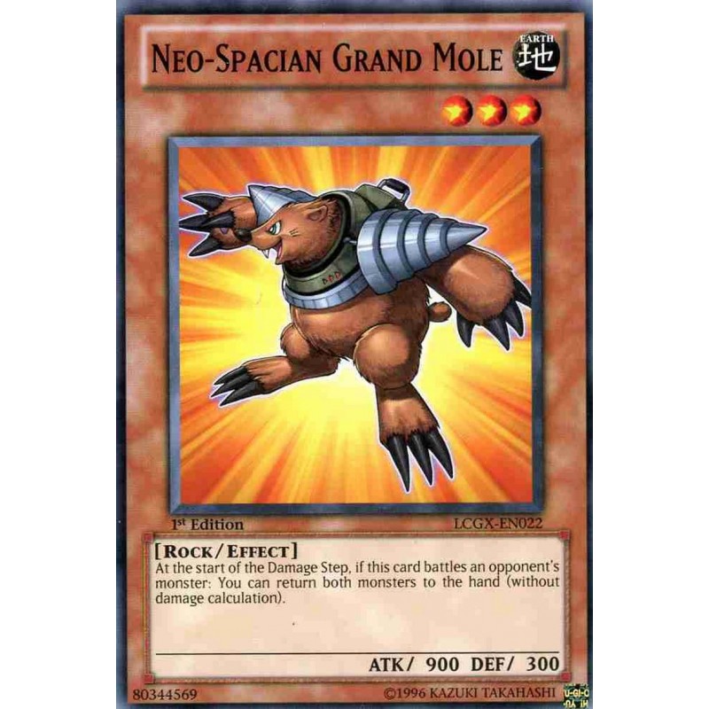 Yu-Gi-Oh Neo-Spacian Grand Mole LCGX-EN022 