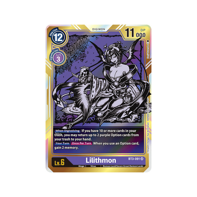 Digimon_TCG_BT3-091_AA_Lilithmon_Alternative_Art_Union_Impact_Card_Game