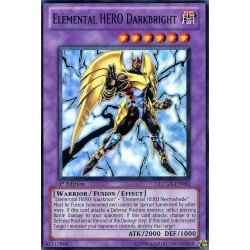 Super 1st Edition LCGX-EN063 LP Yugioh Elemental HERO Darkbright 