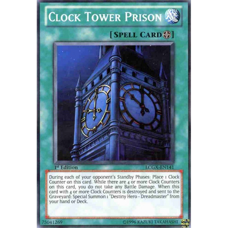 Purchase Lcgx En141 Clock Tower Prison Legendary Collection 2 The Duel Academy Years Yu Gi Oh Cartajouer