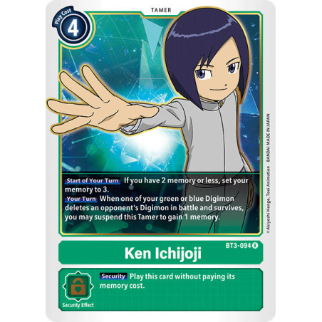 Digimon_TCG_BT3-094_Ken_Ichijoji_Rare_Union_Impact_Card_Game