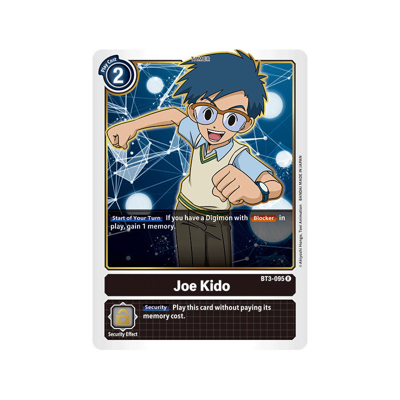 Digimon_TCG_BT3-095_Joe_Kido_Rare_Union_Impact_Card_Game
