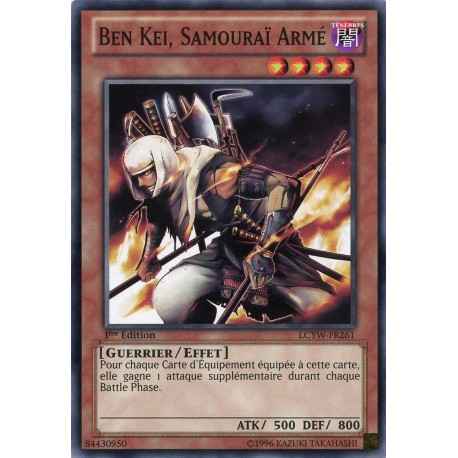 YU-GI-OH Bewaffneter Samurai Ben Kei Common SD5-DE017