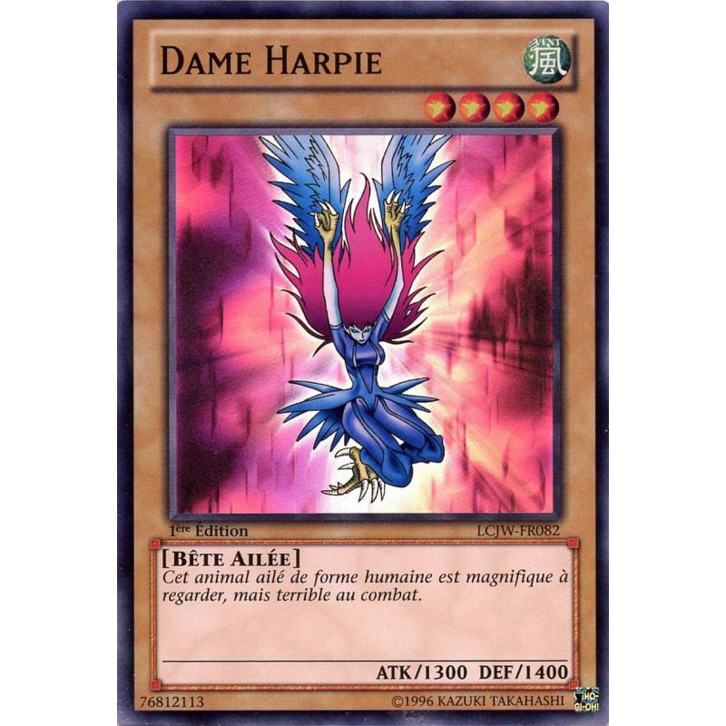 Dame Harpie Harpie Lady Yu Gi Oh MRD-E008