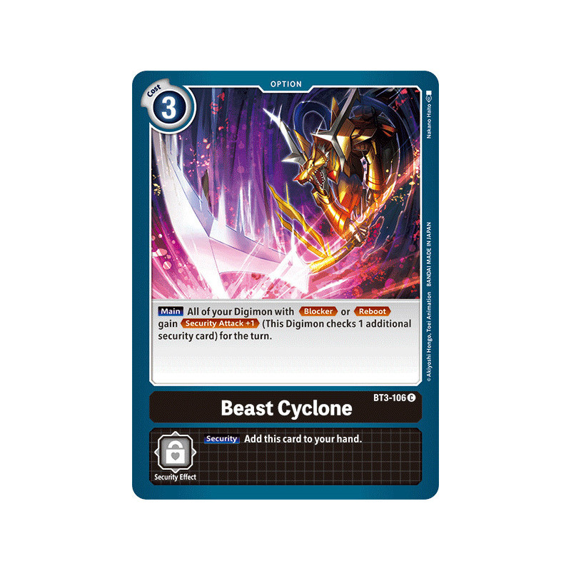 Digimon_TCG_BT3-106_Beast_Cyclone_Common_Union_Impact_Card_Game