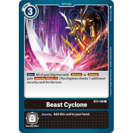 Digimon_TCG_BT3-106_Beast_Cyclone_Common_Union_Impact_Card_Game
