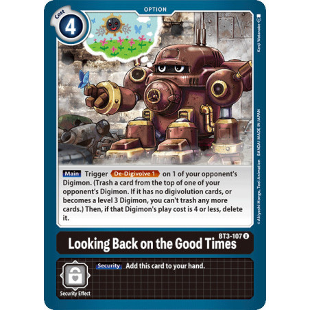 Digimon_TCG_BT3-107_Looking_Back_on_the_Good_Times_Uncommon_Union_Impact_Card_Game