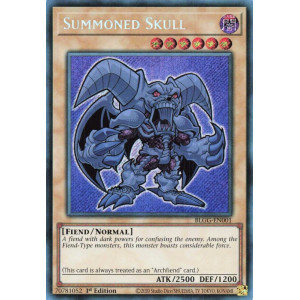 Yu-Gi-Oh TCG BLGG-EN001 SE Summoned Skull (Chibi artwork) Battles of Legend: Glorious Gallery