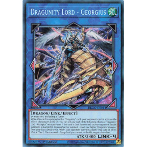 Yu-Gi-Oh TCG BLGG-EN014 SE Dragunity Lord - Georgius Battles of Legend: Glorious Gallery