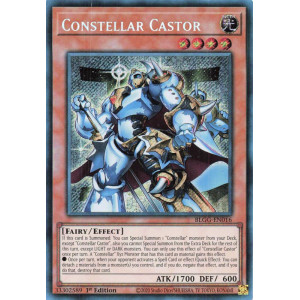 Yu-Gi-Oh TCG BLGG-EN016 SE Constellar Castor Battles of Legend: Glorious Gallery