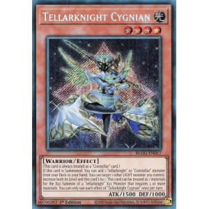 Yu-Gi-Oh TCG BLGG-EN017 SE Tellarknight Cygnian Battles of Legend: Glorious Gallery