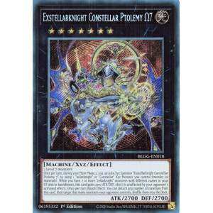 Yu-Gi-Oh TCG BLGG-EN018 SE Exstellarknight Constellar Ptolemy Ω7 Battles of Legend: Glorious Gallery