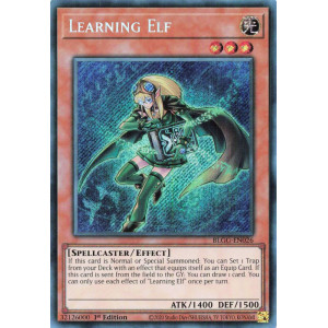 Yu-Gi-Oh TCG BLGG-EN026 SE Learning Elf Battles of Legend: Glorious Gallery