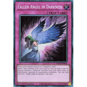 Yu-Gi-Oh TCG BLGG-EN031 SE Fallen Angel in Darkness Battles of Legend: Glorious Gallery
