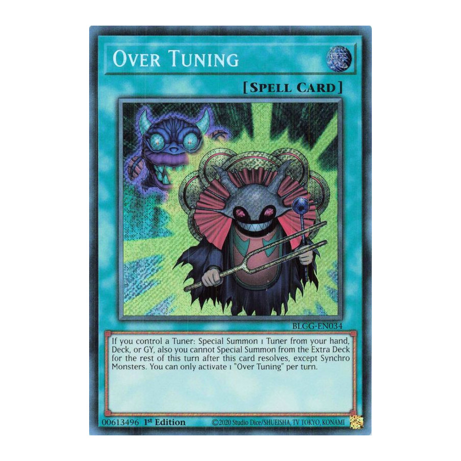 Yu-Gi-Oh TCG BLGG-EN034 SE Over Tuning Battles of Legend: Glorious Gallery