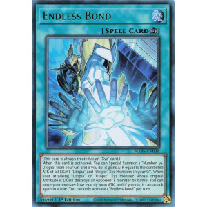 Yu-Gi-Oh TCG BLGG-EN038 UR Endless Bond Battles of Legend: Glorious Gallery