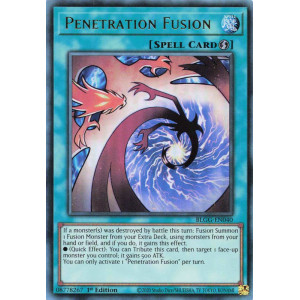 Yu-Gi-Oh TCG BLGG-EN040 UR Penetration Fusion Battles of Legend: Glorious Gallery
