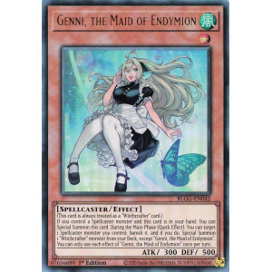 Yu-Gi-Oh TCG BLGG-EN042 UR Genni, the Maid of Endymion Battles of Legend: Glorious Gallery