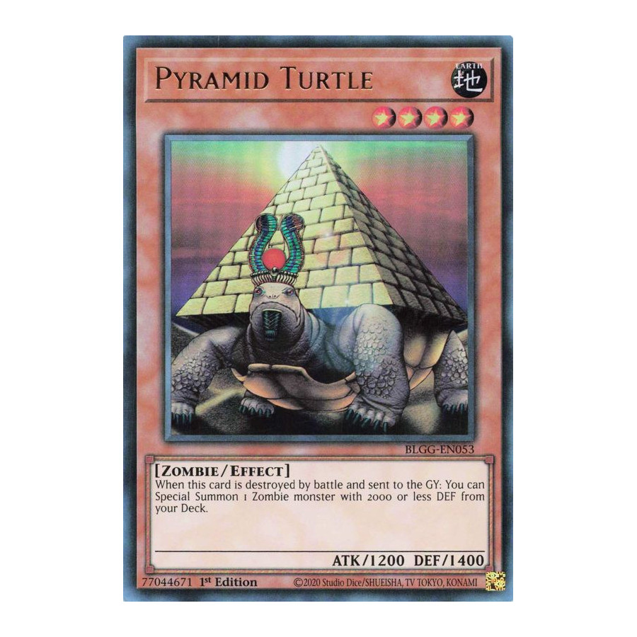 Yu-Gi-Oh TCG BLGG-EN053 UR Pyramid Turtle Battles of Legend: Glorious Gallery