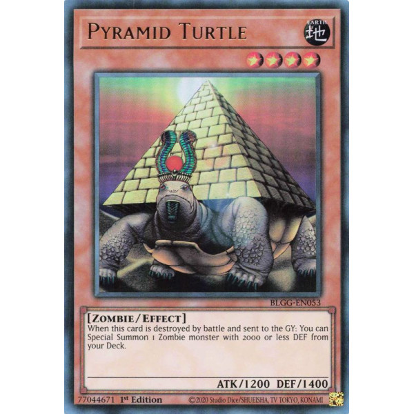Yu-Gi-Oh TCG BLGG-EN053 UR Pyramid Turtle Battles of Legend: Glorious Gallery