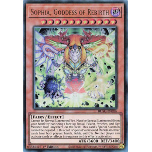 Yu-Gi-Oh TCG BLGG-EN056 UR Sophia, Goddess of Rebirth Battles of Legend: Glorious Gallery