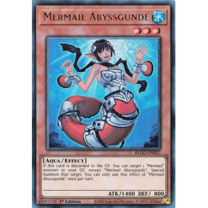 Yu-Gi-Oh TCG BLGG-EN057 UR Mermail Abyssgunde Battles of Legend: Glorious Gallery