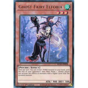 Yu-Gi-Oh TCG BLGG-EN058 UR Ghost Fairy Elfobia Battles of Legend: Glorious Gallery