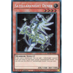 Yu-Gi-Oh TCG BLGG-EN059 SE Satellarknight Deneb Battles of Legend: Glorious Gallery