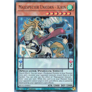 Yu-Gi-Oh TCG BLGG-EN065 UR Majespecter Unicorn - Kirin Battles of Legend: Glorious Gallery