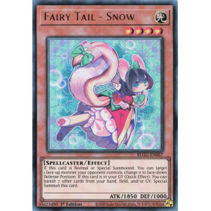Yu-Gi-Oh TCG BLGG-EN067 UR Fairy Tail - Snow Battles of Legend: Glorious Gallery