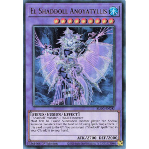 Yu-Gi-Oh TCG BLGG-EN083 UR El Shaddoll Anoyatyllis Battles of Legend: Glorious Gallery