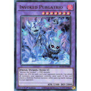 Yu-Gi-Oh TCG BLGG-EN086 UR Invoked Purgatrio Battles of Legend: Glorious Gallery
