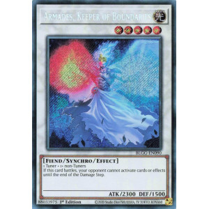 Yu-Gi-Oh TCG BLGG-EN090 SE Armades, Keeper of Boundaries Battles of Legend: Glorious Gallery