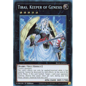 Yu-Gi-Oh TCG BLGG-EN094 SE Tiras, Keeper of Genesis Battles of Legend: Glorious Gallery