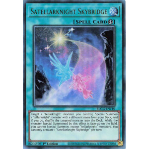 Yu-Gi-Oh TCG BLGG-EN110 UR Satellarknight Skybridge Battles of Legend: Glorious Gallery