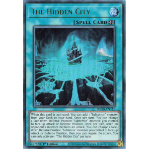 Yu-Gi-Oh TCG BLGG-EN115 UR The Hidden City Battles of Legend: Glorious Gallery
