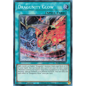 Yu-Gi-Oh TCG BLGG-EN117 SE Dragunity Glow Battles of Legend: Glorious Gallery