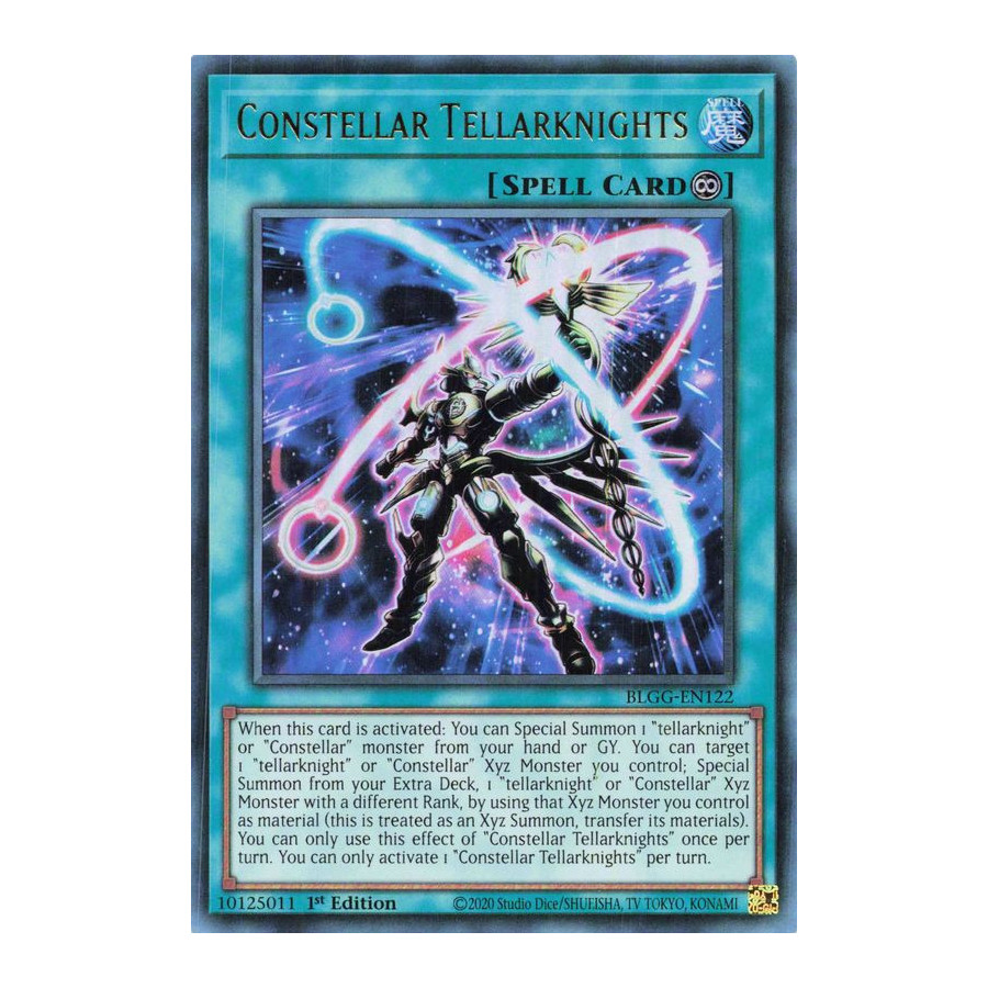 Yu-Gi-Oh TCG BLGG-EN122 UR Constellar Tellarknights Battles of Legend: Glorious Gallery