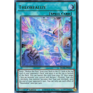 Yu-Gi-Oh TCG BLGG-EN127 UR Theorealize Battles of Legend: Glorious Gallery