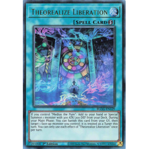 Yu-Gi-Oh TCG BLGG-EN129 UR Theorealize Liberation Battles of Legend: Glorious Gallery