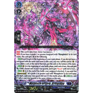 Vanguard TCG card DZ-BT14/007EN RRR Mythisch of Zero, Grivardhy Envoys of the Crimson Moon