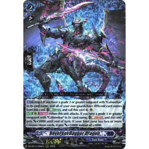 Vanguard TCG card DZ-BT14/008EN RRR Reverent Dagger Dragon Envoys of the Crimson Moon