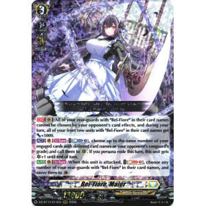 Vanguard TCG card DZ-BT14/013EN RRR Bel-Fiore, Maier Envoys of the Crimson Moon