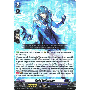 Vanguard TCG card DZ-BT14/026EN RR Fluid Suffocater Envoys of the Crimson Moon