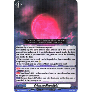 Vanguard TCG card DZ-BT14/046EN RR Crimson Moonlight Envoys of the Crimson Moon
