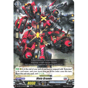 Vanguard TCG card DZ-BT14/055EN R Viele Brande Envoys of the Crimson Moon