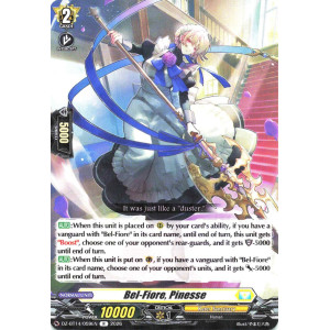 Vanguard TCG card DZ-BT14/059EN R Bel-Fiore, Pinesse Envoys of the Crimson Moon
